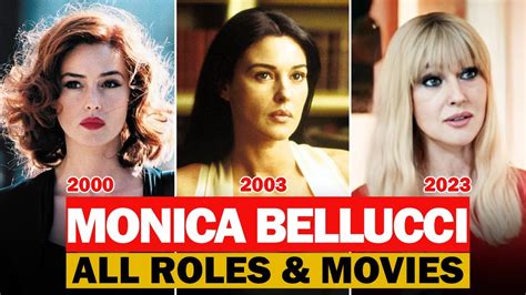 monica bellucci roles.